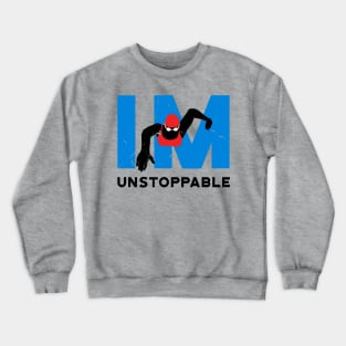 Womens swimming IM unstoppable Crewneck Sweatshirt